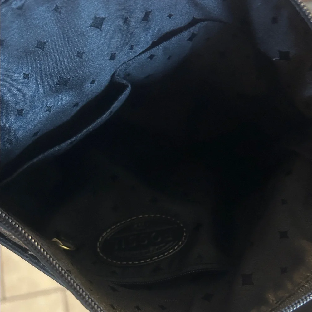 Fossil Black Leather Crossbody Bag - Picture 6 of 9
